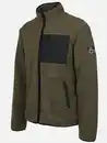 Bild 3 von Herren Teddy Jacke mit Brusttasche Oliv