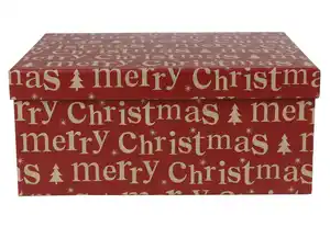 Dekobox „MerryXmas“ L ca. 31 cm