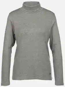 Damen Rollkragenpullover in leichter Qualität Grau