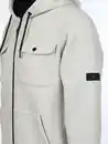 Bild 3 von Herren Kapuzenjacke in Cordoptik Grau