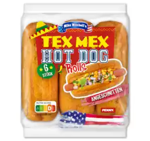 MIKE MITCHELL’S Tex Mex Hot Dog Rolls*