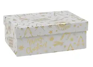 Weihnachts-Dekobox versch. Farben und Designs