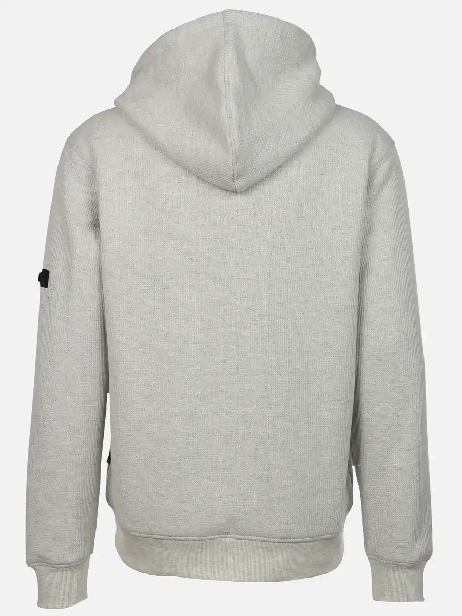 Bild 2 von Herren Kapuzenjacke in Cordoptik Grau
