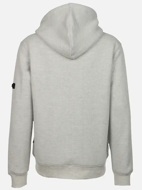 Bild 2 von Herren Kapuzenjacke in Cordoptik Grau