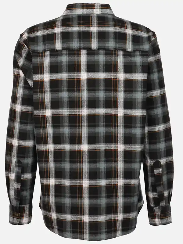 Bild 2 von Herren Arbeitshemd, Flanell Schwarz
