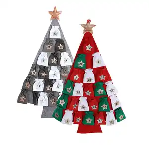 Weihnachtsbaum-Adventskalender versch. Farben