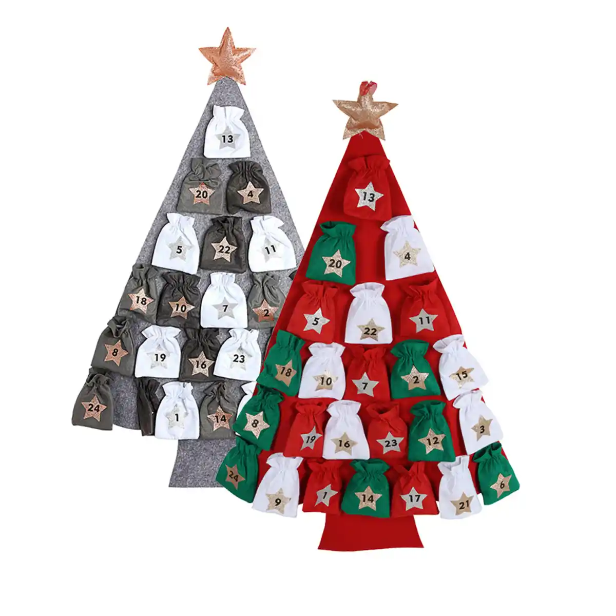 Bild 1 von Weihnachtsbaum-Adventskalender versch. Farben