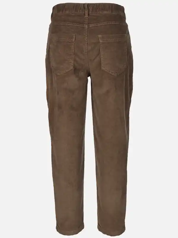 Bild 2 von Damen Barrel Cordhose Braun