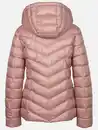 Bild 2 von Damen Steppjacke mit abnehmbarer Kapuze Rosa