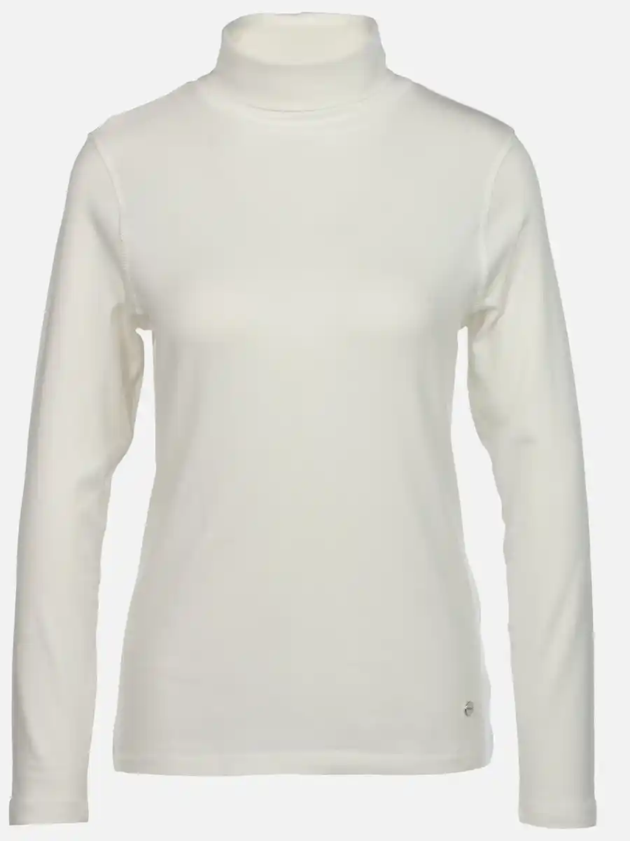 Bild 1 von Damen Rollkragenpullover in leichter Qualität Weiß