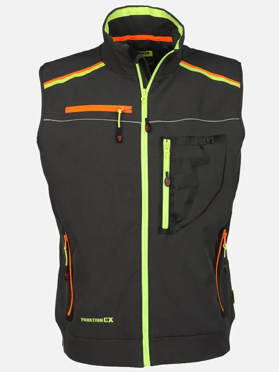 Bild 1 von Herren Softshell Weste Grau