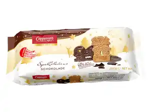 Schokoladen-Spekulatius mit Zartbitterschokolade