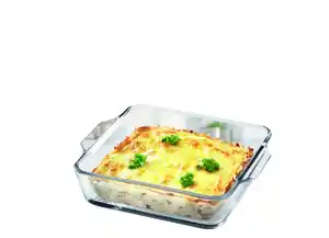 GOURMETtmaxx Auflaufform Borosilikatglas