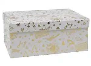 Weihnachts-Dekobox versch. Farben und Designs