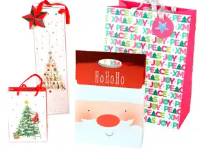 Weihnachts-Geschenktasche versch. Designs und Größen