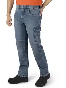 Herren Workwear Jeans "Calgary" Blau