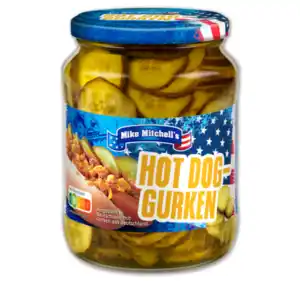 MIKE MITCHELL’S Hot Dog-Gurken*