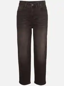 Damen Barrel Jeans "Liv" Braun