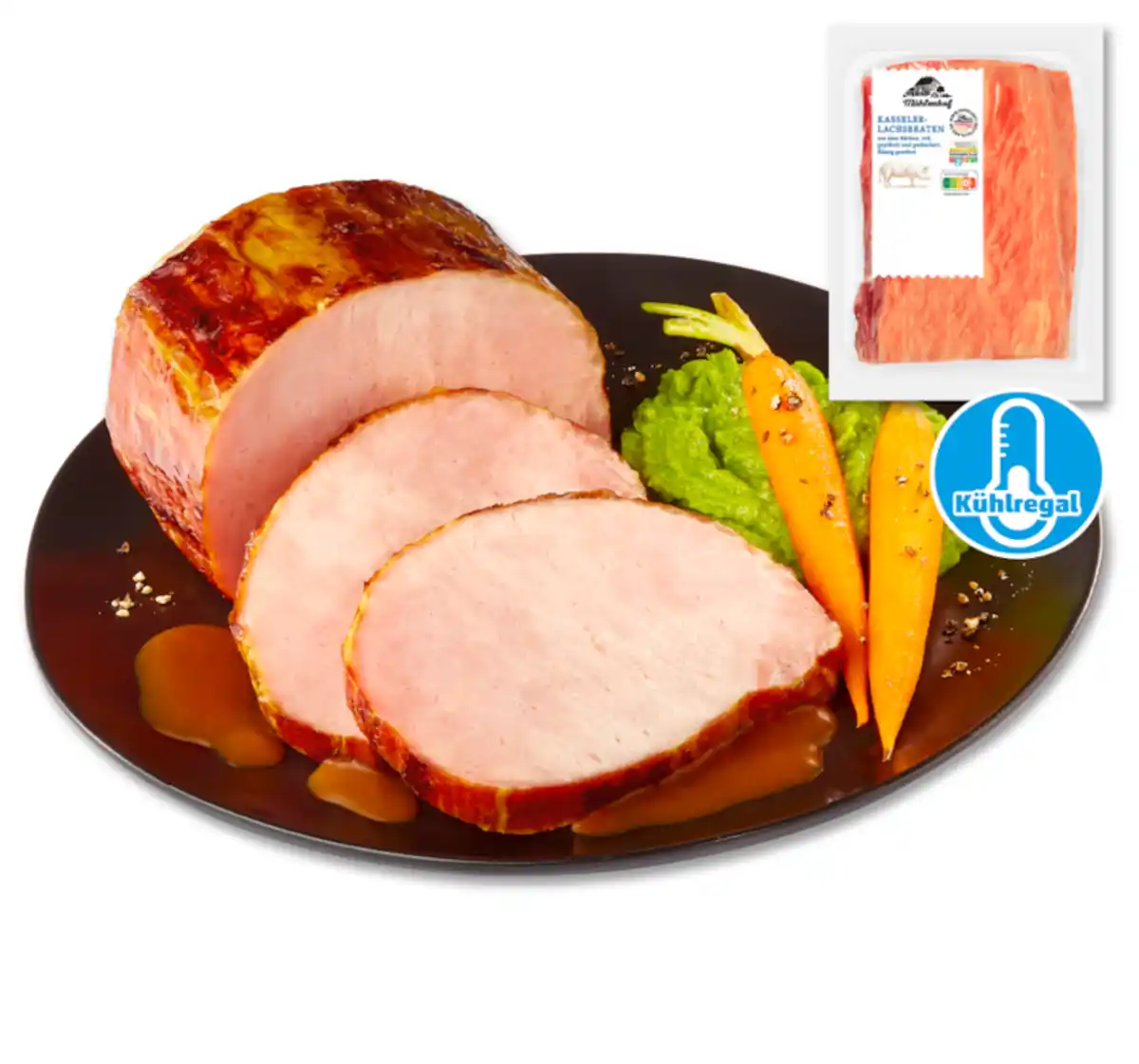 Bild 1 von MÜHLENHOF Frischer Kasseler-Lachsbraten*