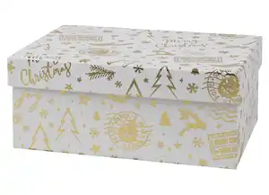 Weihnachts-Dekobox versch. Farben und Designs
