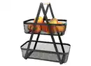 Bild 1 von Drahtkorb Etagere schwarz