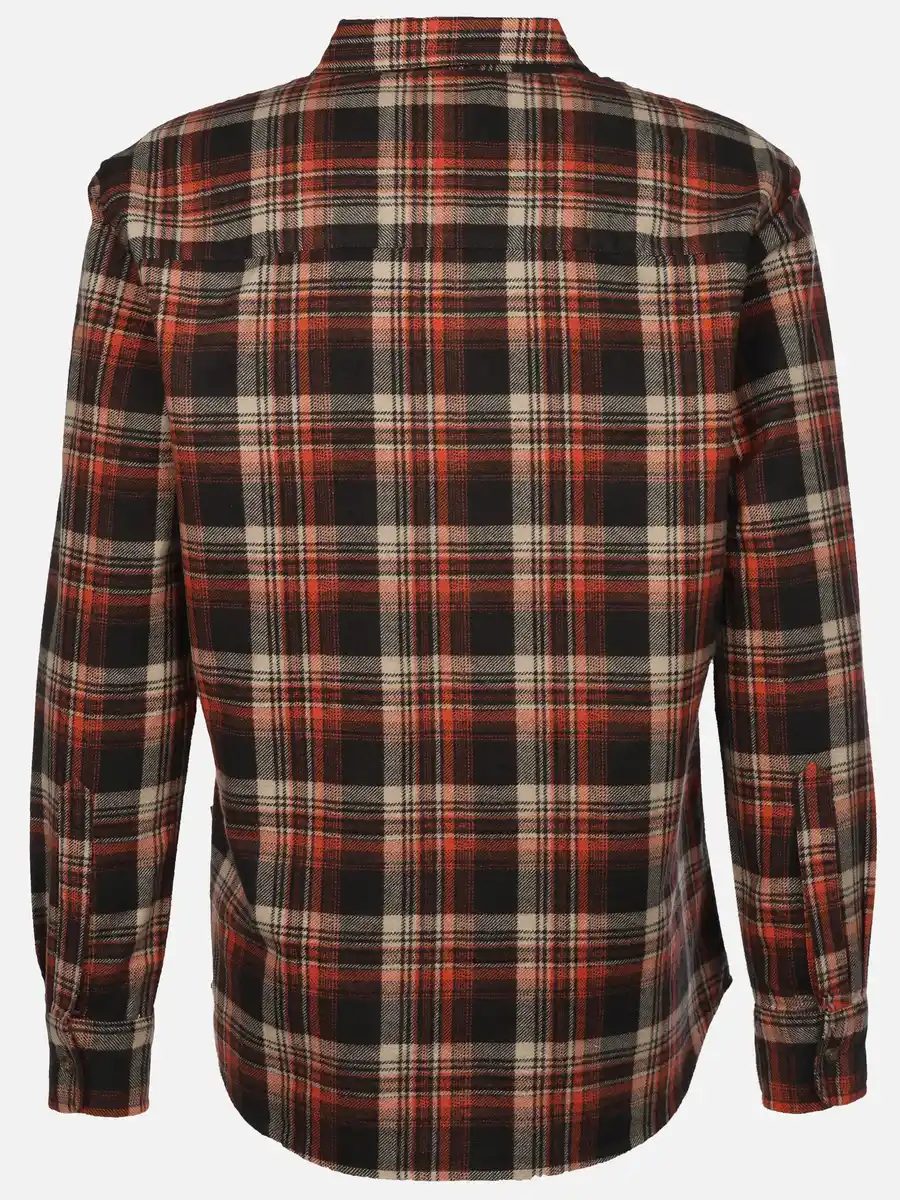 Bild 2 von Herren Arbeitshemd, Flanell Orange