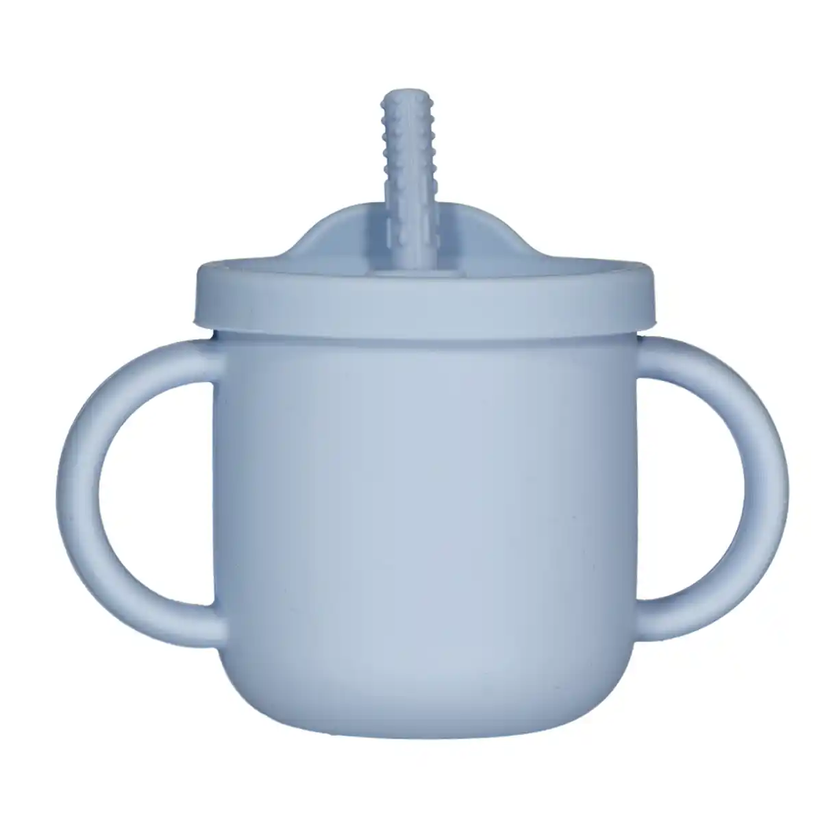 Bild 1 von Becher mit Strohhalm - Blau, One size