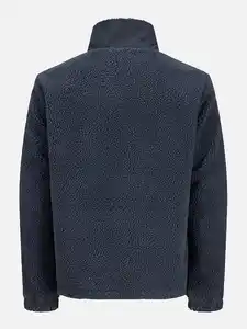 Jack&Jones JJESOHO Teddyfell-Jacke Grau