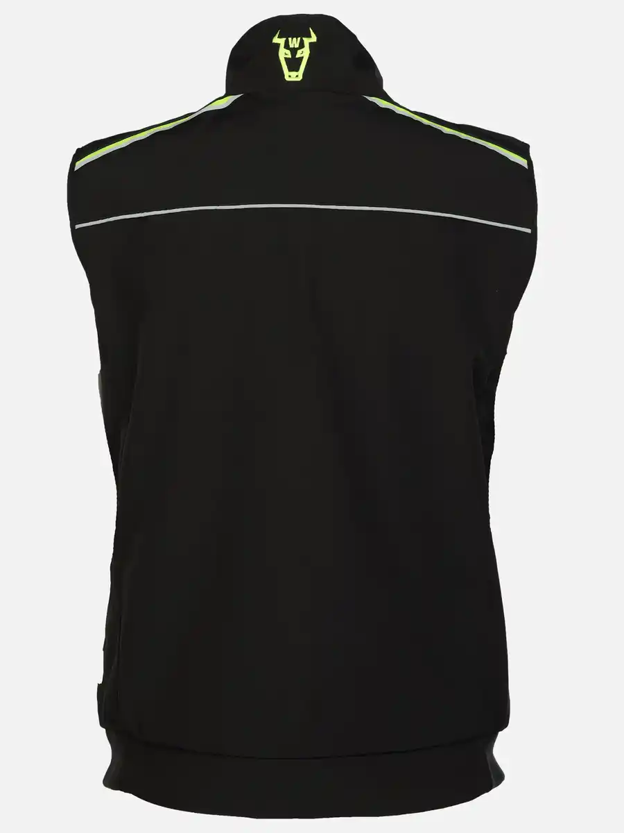 Bild 2 von Herren Softshell Weste Schwarz