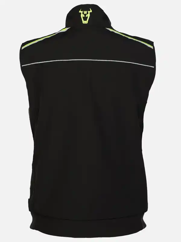 Bild 2 von Herren Softshell Weste Schwarz