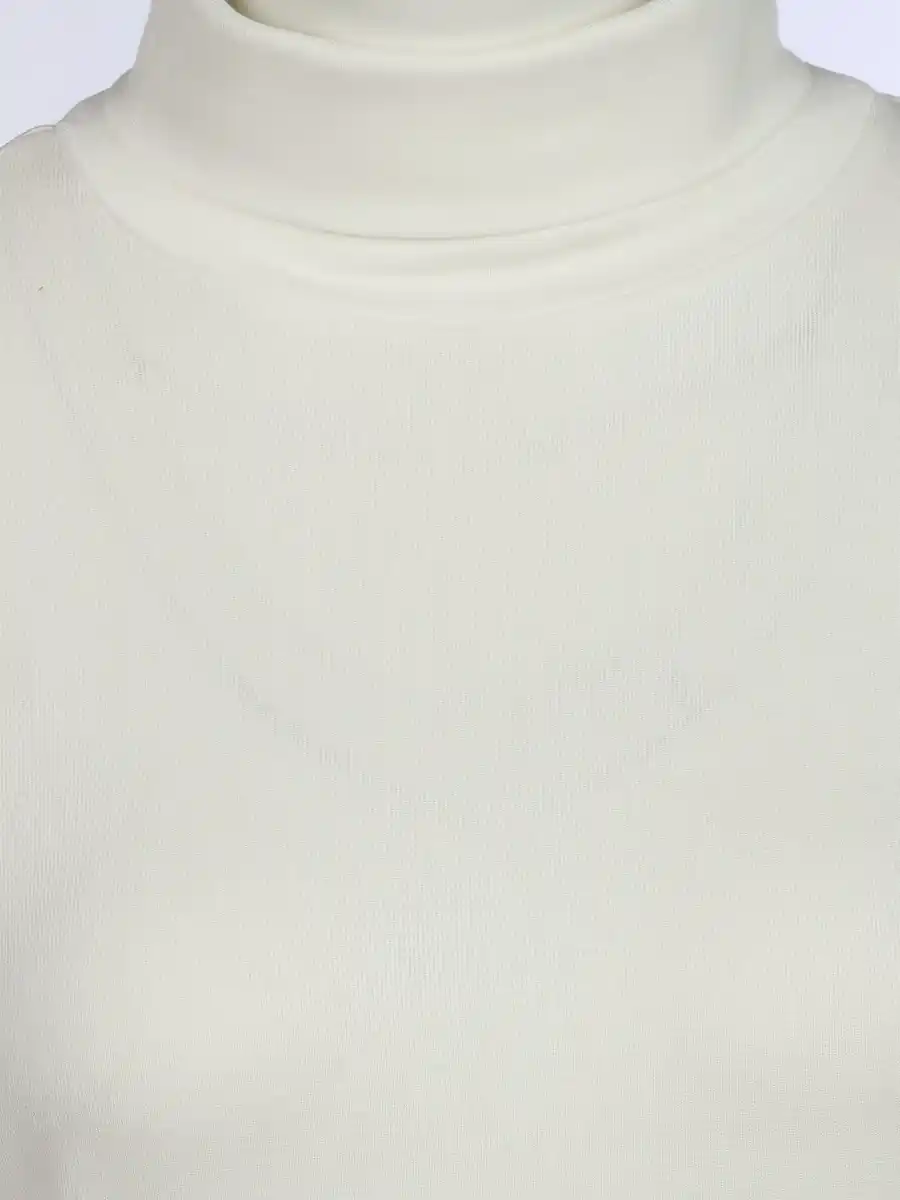 Bild 3 von Damen Rollkragenpullover in leichter Qualität Weiß