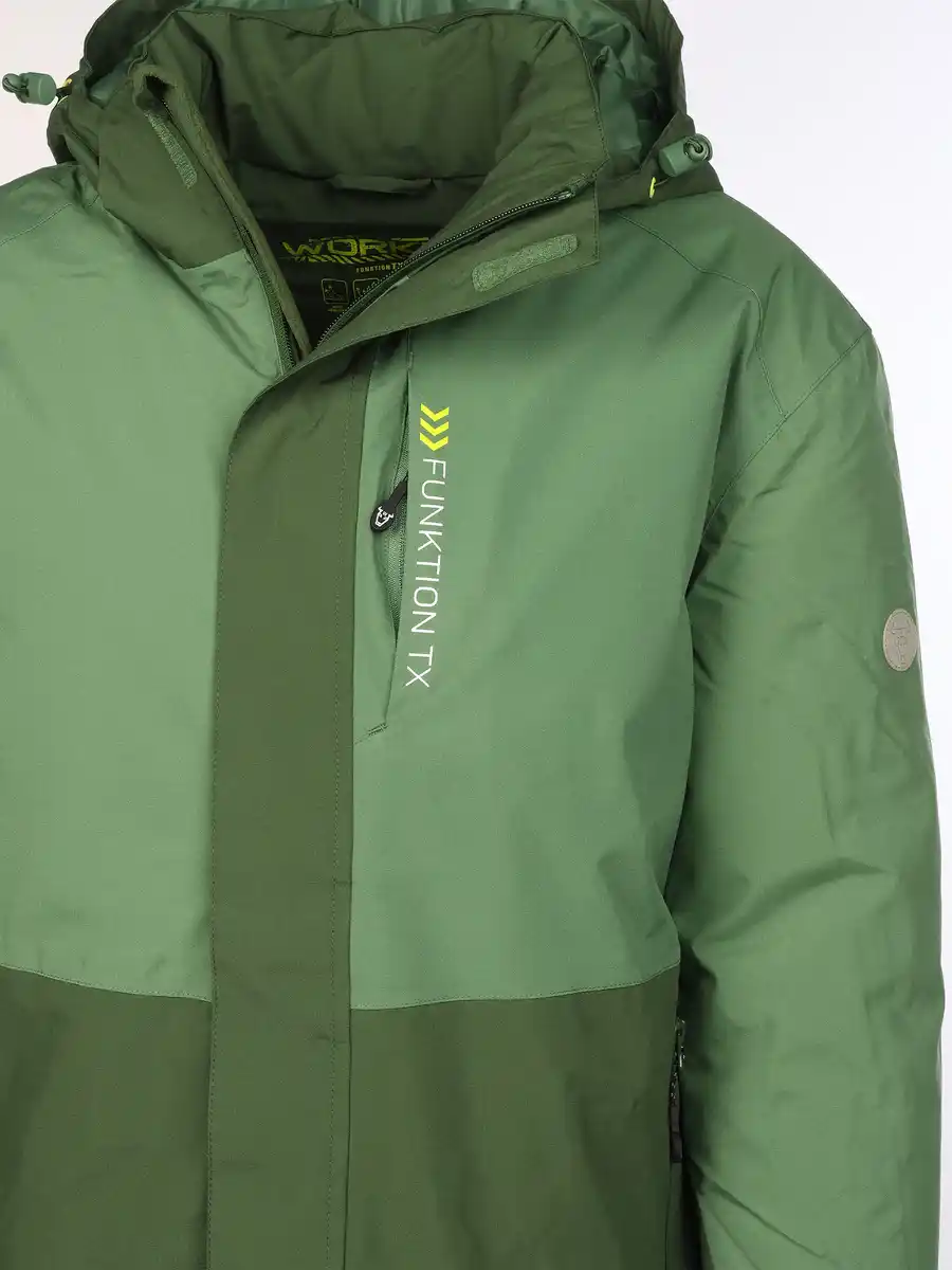 Bild 4 von Herren Funktionsjacke mit vielen Details Grün