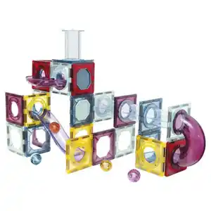 TOYLINO Magnetbaukasten, Murmelbahn