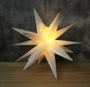 3D-Stern mit 10 LEDs und Timer