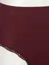 Bild 3 von Damen Taillenslip Seamless mit Spitze im 2er Pack Rot