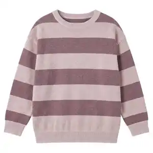 L&D Kinder Feinstrick-Pullover, Pink, 122/128