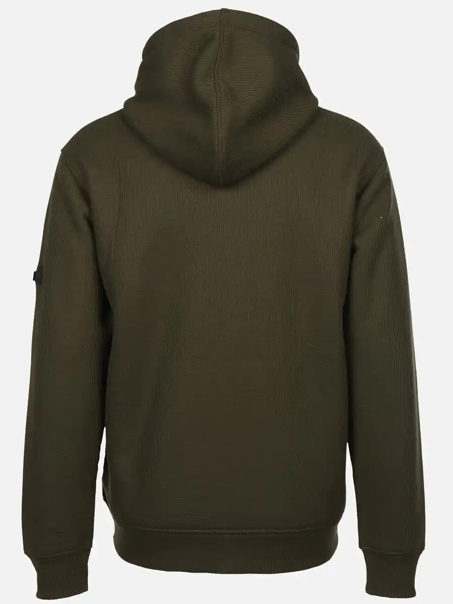 Bild 2 von Herren Kapuzenjacke in Cordoptik Oliv