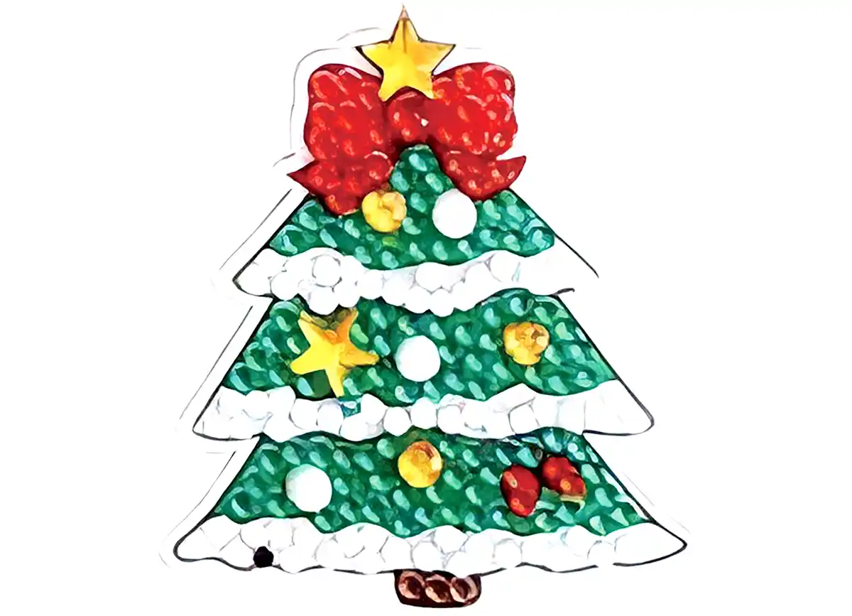 Bild 1 von Diamond-Painting-Set "Schlüsselanhänger" versch. Weihnachtsmotive