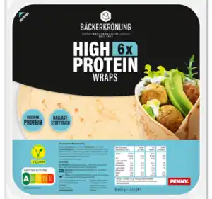 BÄCKERKRÖNUNG High Protein Wraps*
