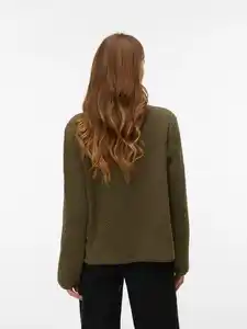 Vero Moda VMFLASH TEDDY ANORAK Teddyjacke Grün