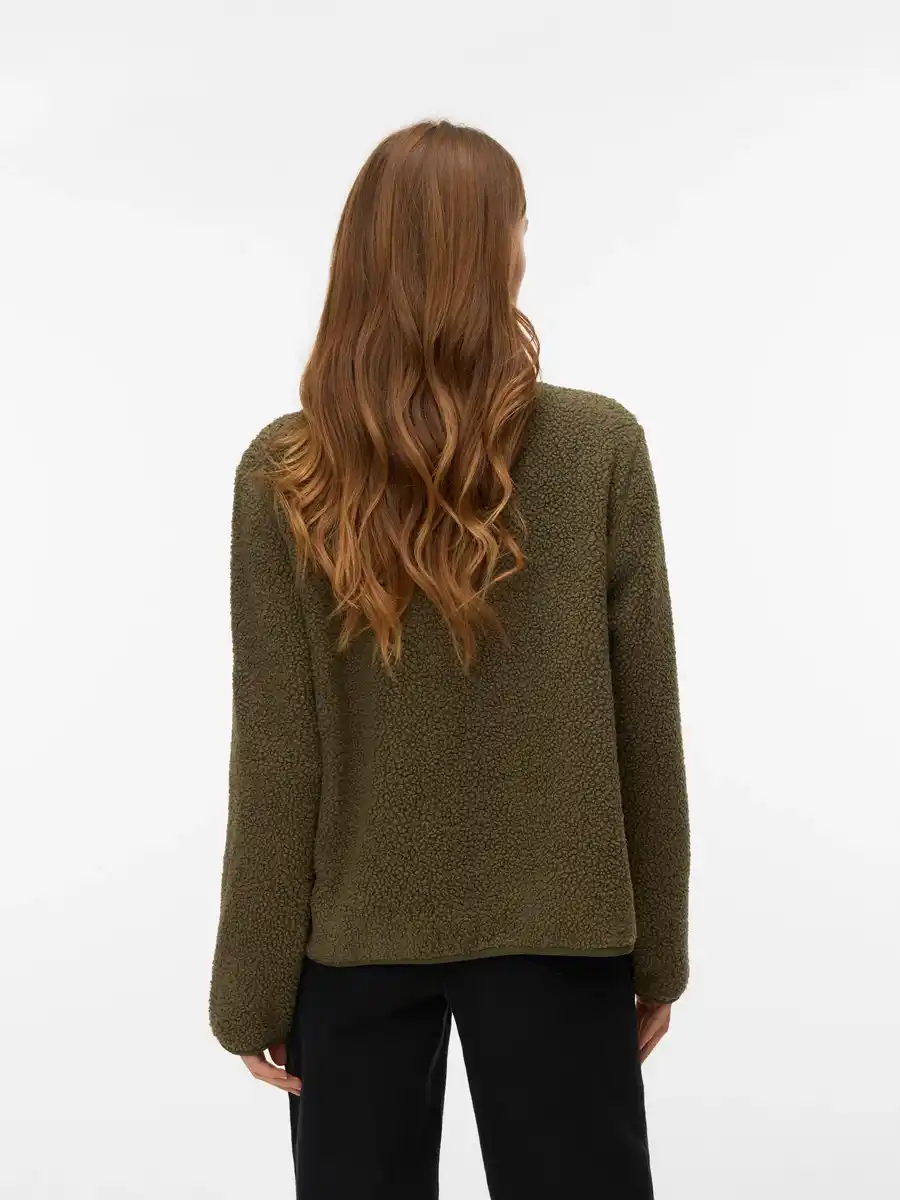 Bild 1 von Vero Moda VMFLASH TEDDY ANORAK Teddyjacke Grün