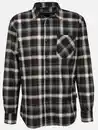 Bild 1 von Herren Arbeitshemd, Flanell Schwarz