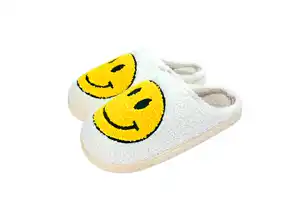 Damen-Hausschuhe „Smiley“ versch. Farben und Größen