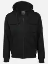 Bild 1 von Herren Kapuzenjacke in Cordoptik Schwarz