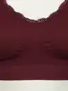 Bild 3 von Damen Bustier Seamless mit Spitze Rot
