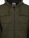 Bild 3 von Herren Kapuzenjacke in Cordoptik Oliv