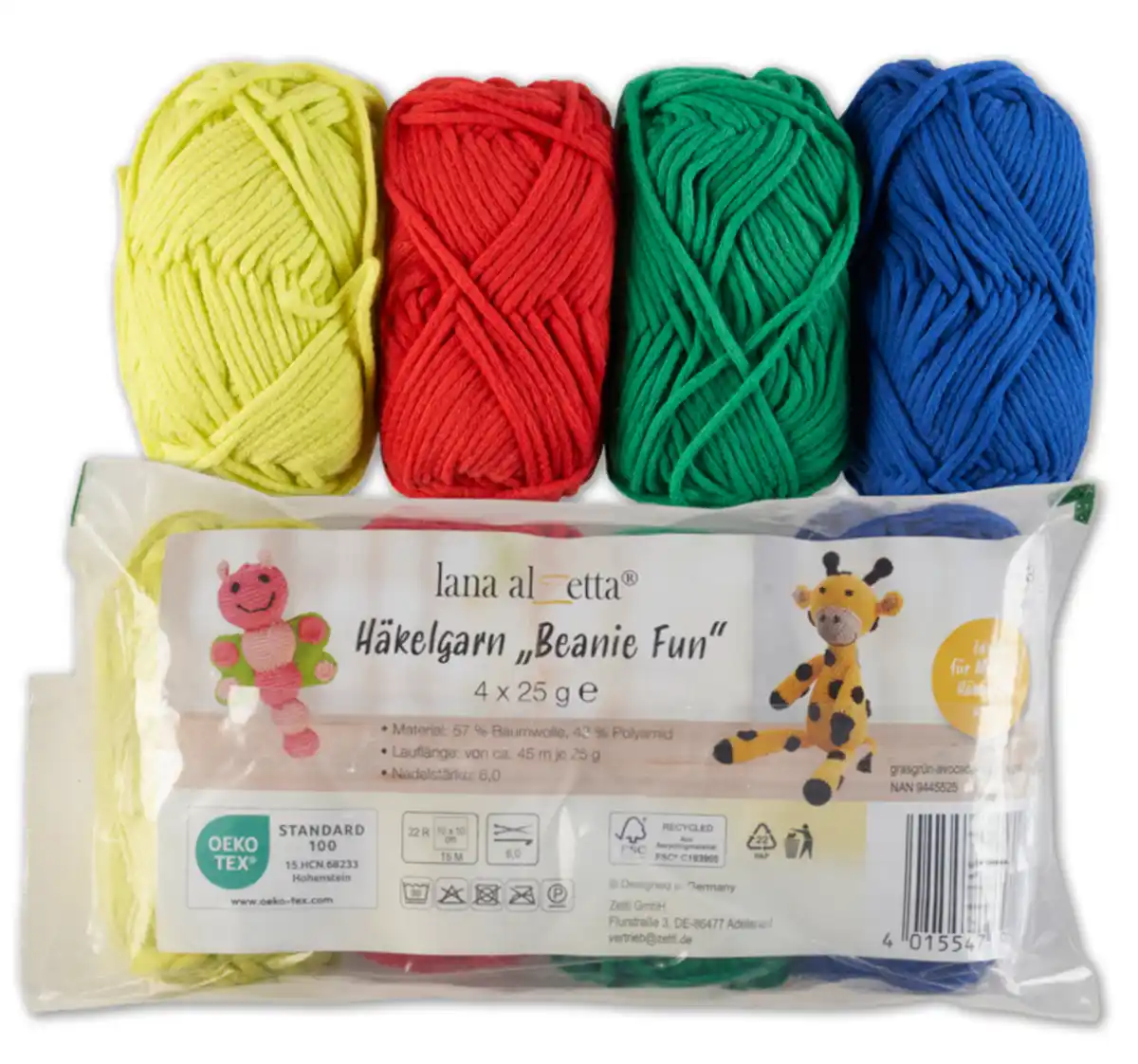 Bild 1 von LANA ALZETTA Häkelgarn BEANIE FUN*