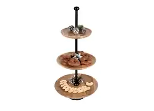 Etagere Mangoholz