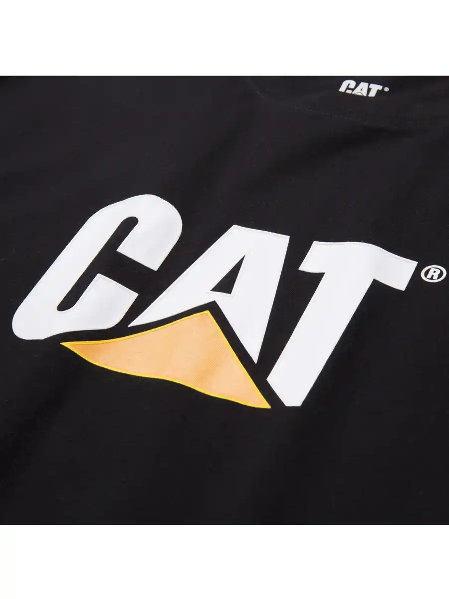 Bild 2 von CAT T-Shirt Schwarz