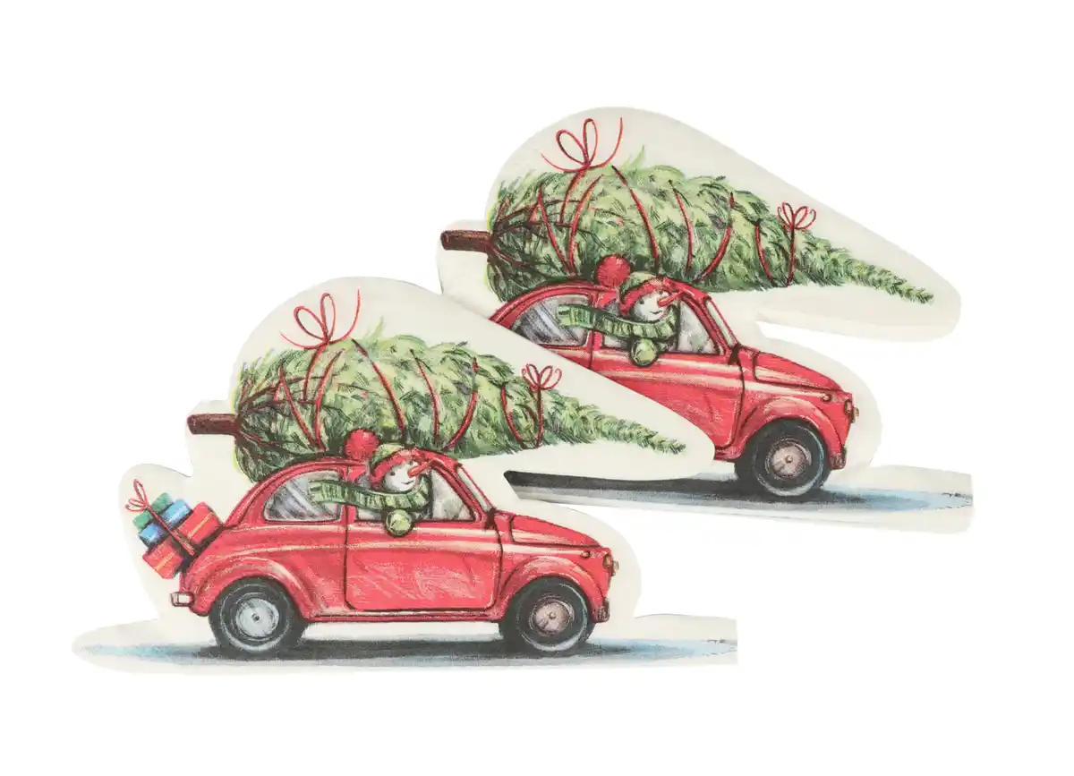 Bild 1 von Form-Servietten "Baum oder Auto"